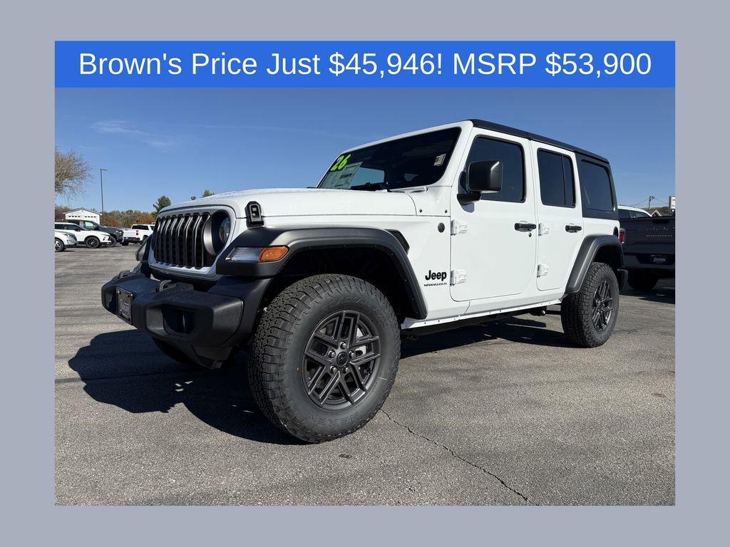 New 2026 Jeep Wrangler Sport S image 1