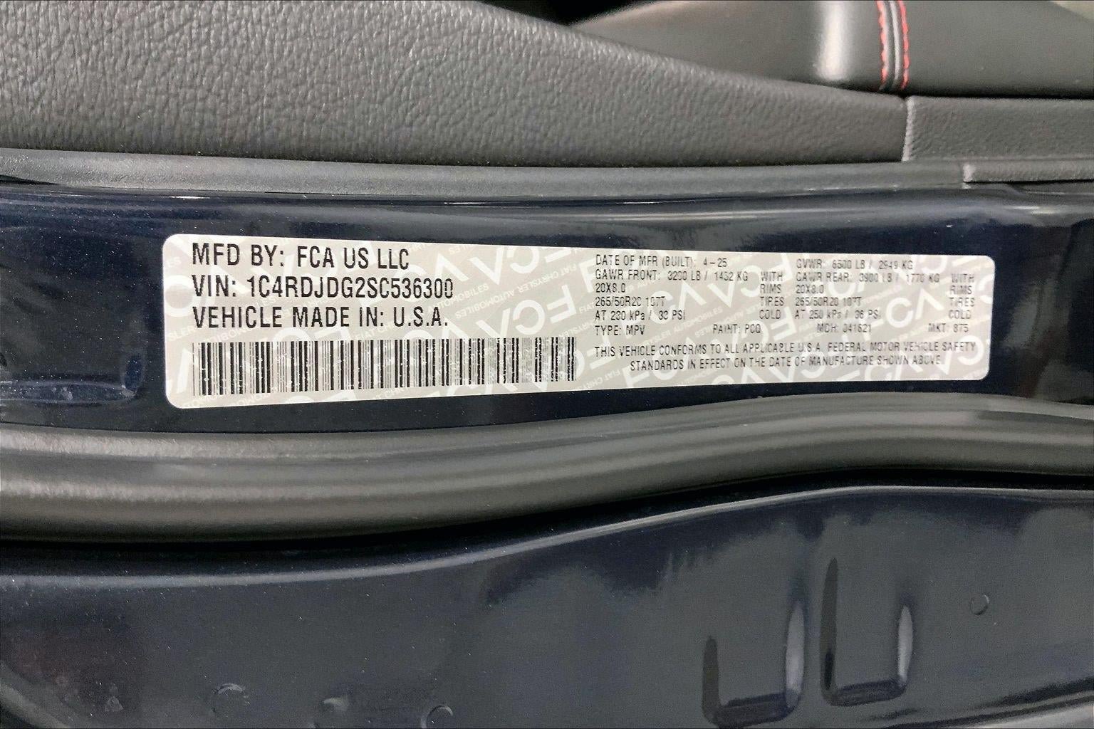 Used 2025 Dodge Durango GT AWD/4WD image 31