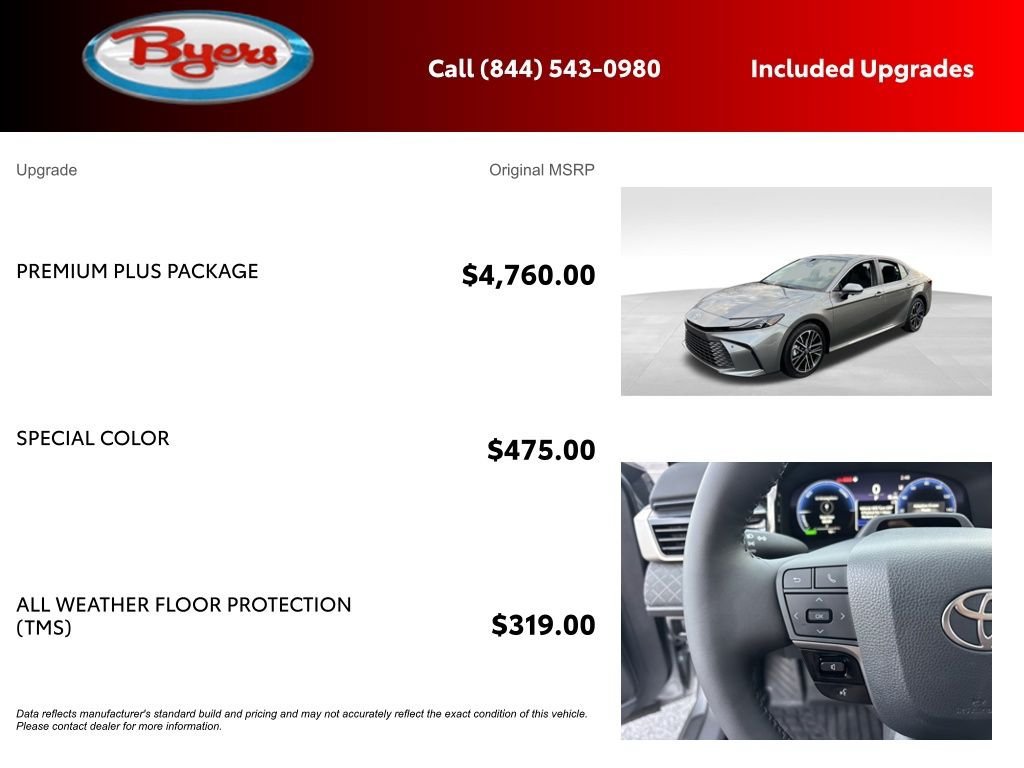 New 2026 Toyota Camry XLE w/ Premium Plus Package FWD image 5