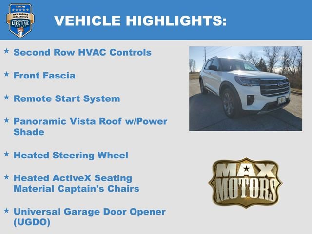 New 2025 Ford Explorer Active w/ Active Comfort Package image 11