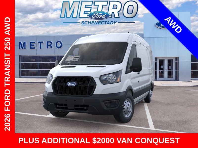 New 2026 Ford Transit 250 148 Medium Roof Extended AWD w/ Load Area Protection Package image 3