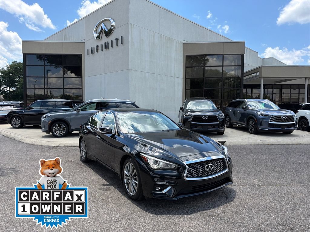 Certified 2023 INFINITI Q50 Luxe w/ Cargo Package