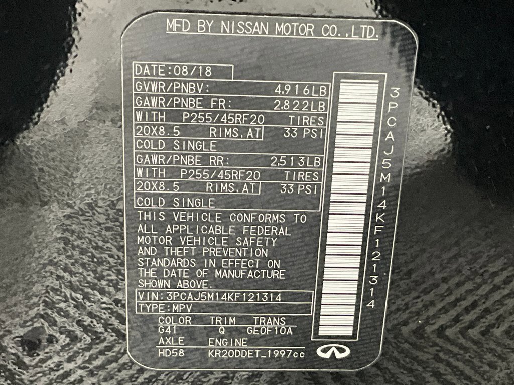 Used 2019 INFINITI QX50 Essential w/ Sensory Package image 30