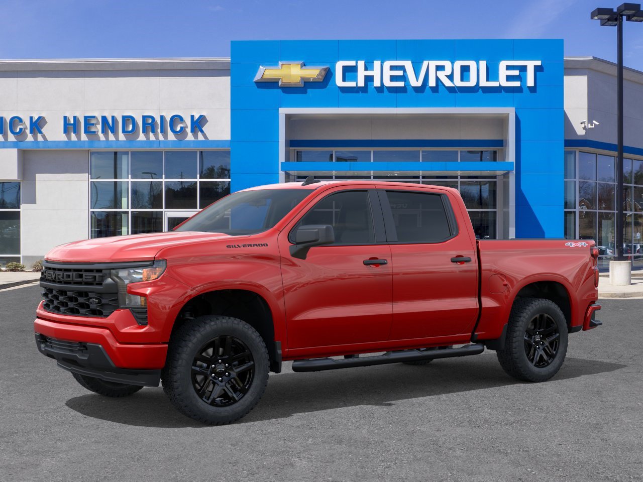 New 2026 Chevrolet Silverado 1500 Custom w/ Turbomax Blackout Package AWD/4WD image 3