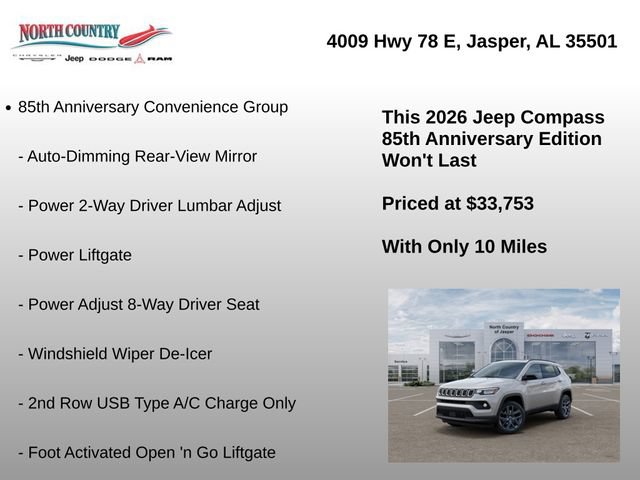 New 2026 Jeep Compass Latitude AWD/4WD image 9