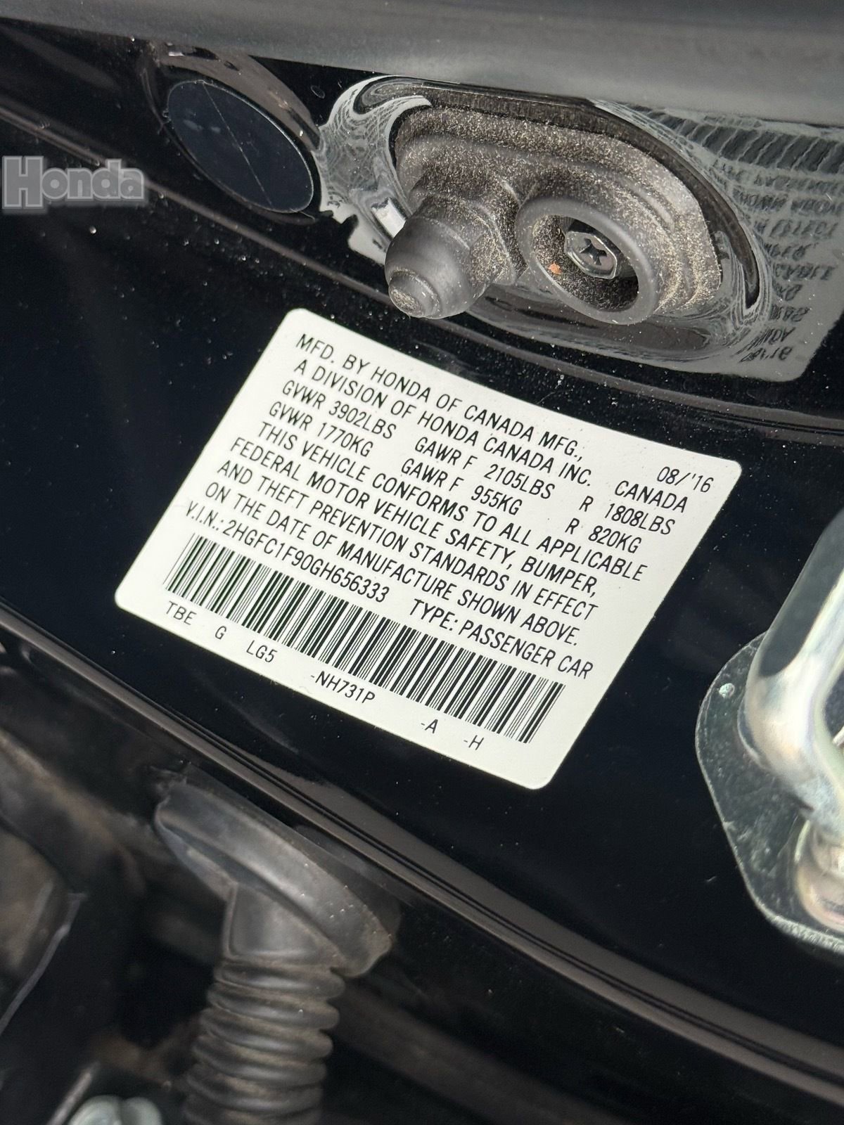 Used 2016 Honda Civic Touring image 32