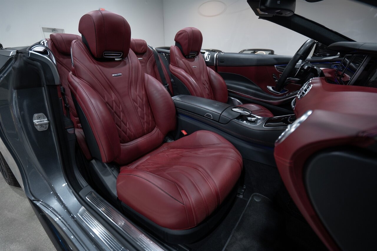 Used 2017 Mercedes-Benz S 63 AMG 4MATIC Cabriolet image 33
