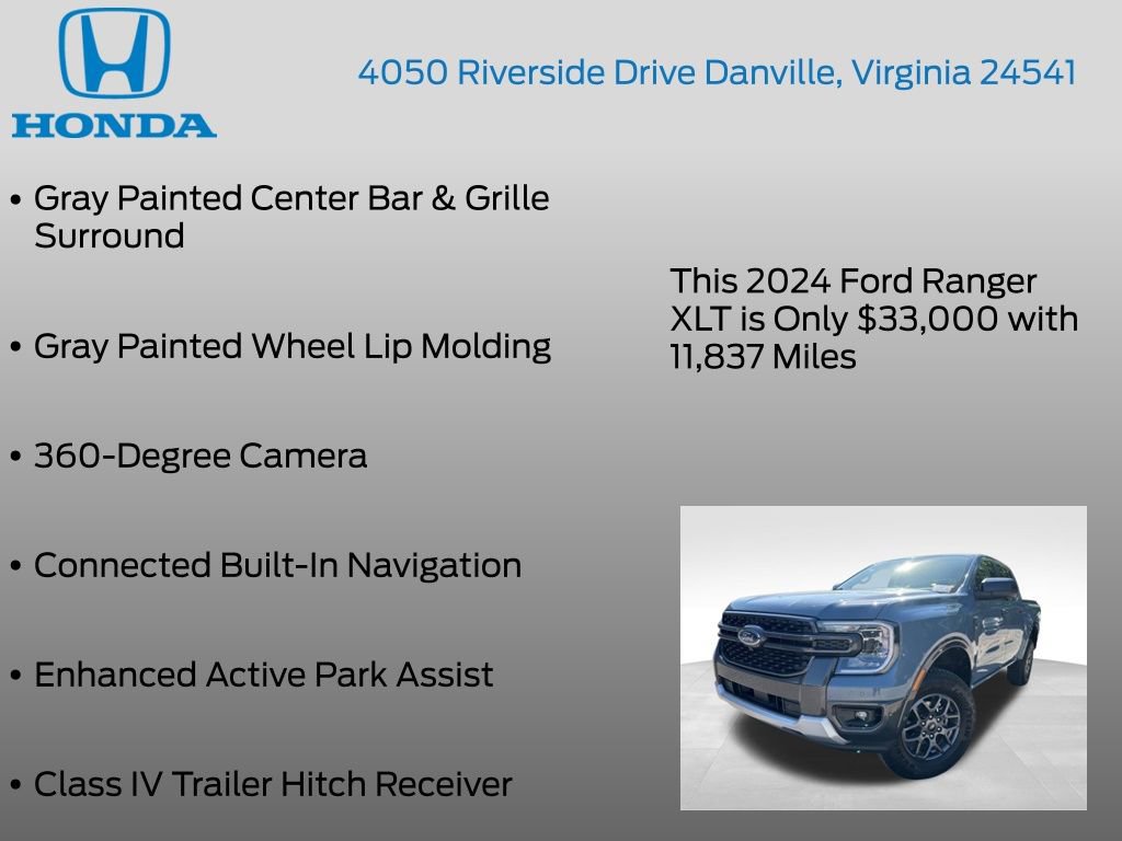 Used 2024 Ford Ranger XLT w/ Technology Package image 23