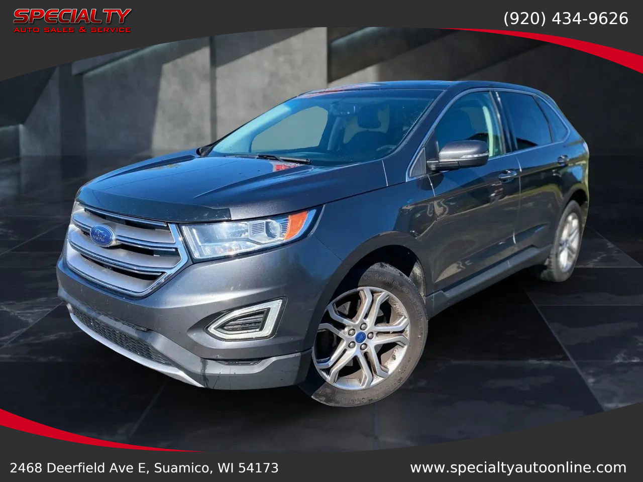 Used 2015 Ford Edge Titanium w/ Canadian Touring Package
