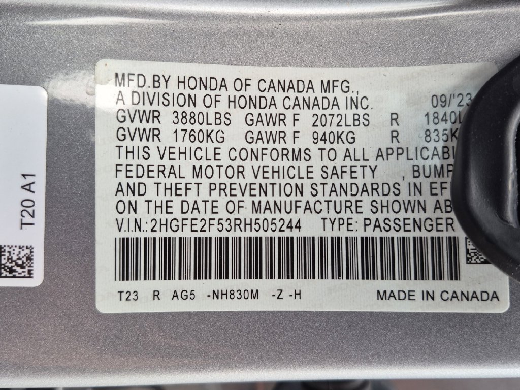 Used 2024 Honda Civic Sport image 31