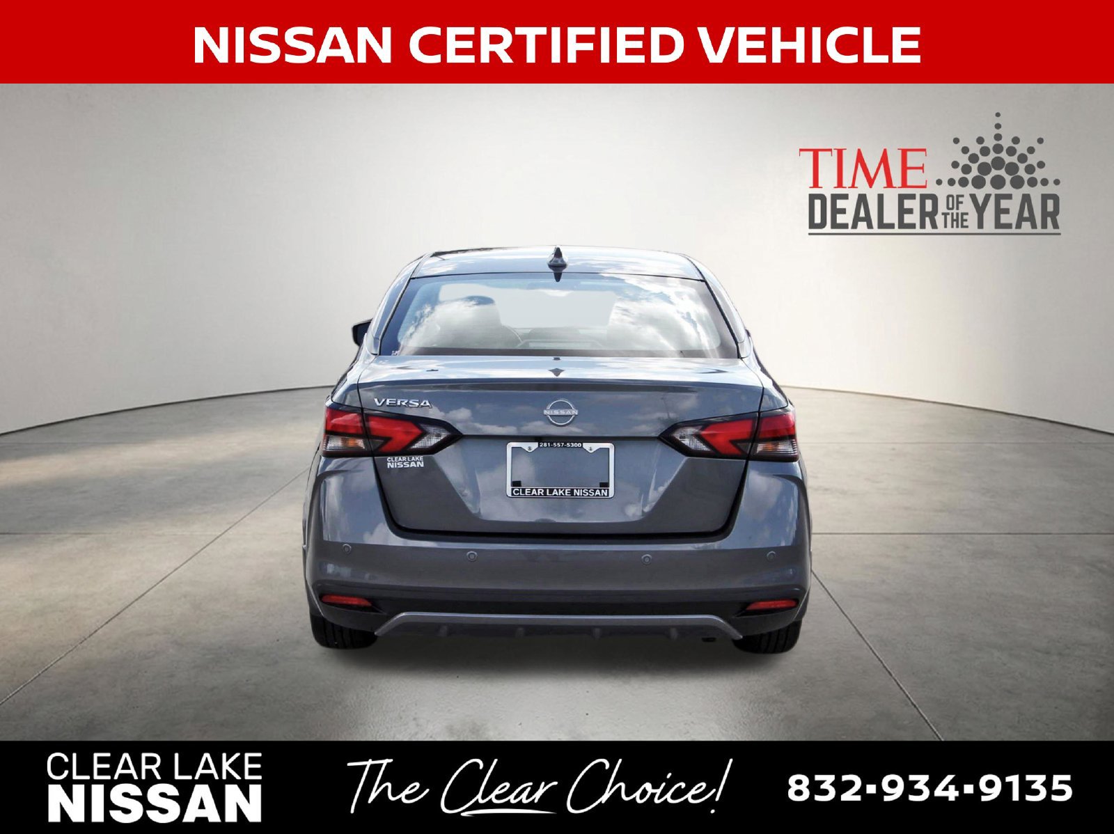 Certified 2025 Nissan Versa SV w/ Trunk Package FWD image 7