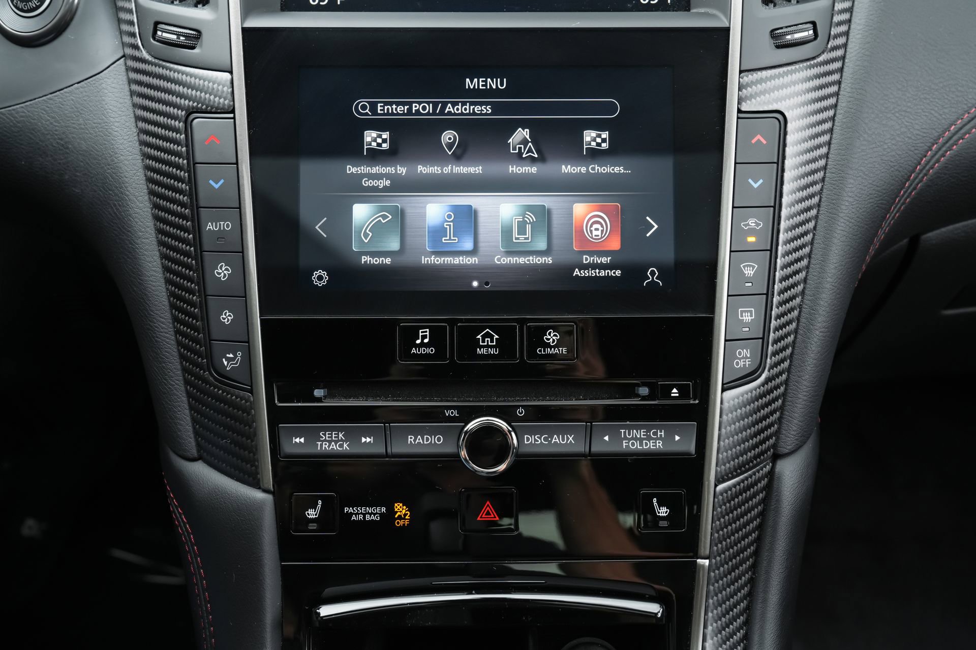 Used 2023 INFINITI Q50 Red Sport 400 w/ Black Opal Edition image 14