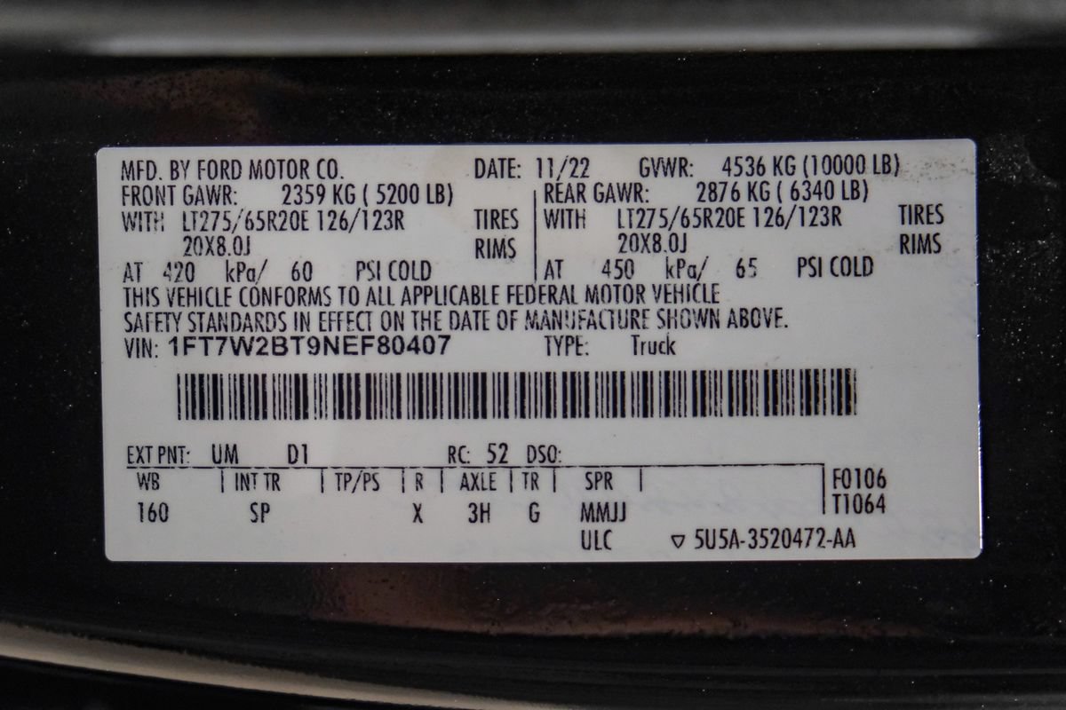 Used 2022 Ford F250 King Ranch w/ King Ranch Ultimate Package AWD/4WD image 67