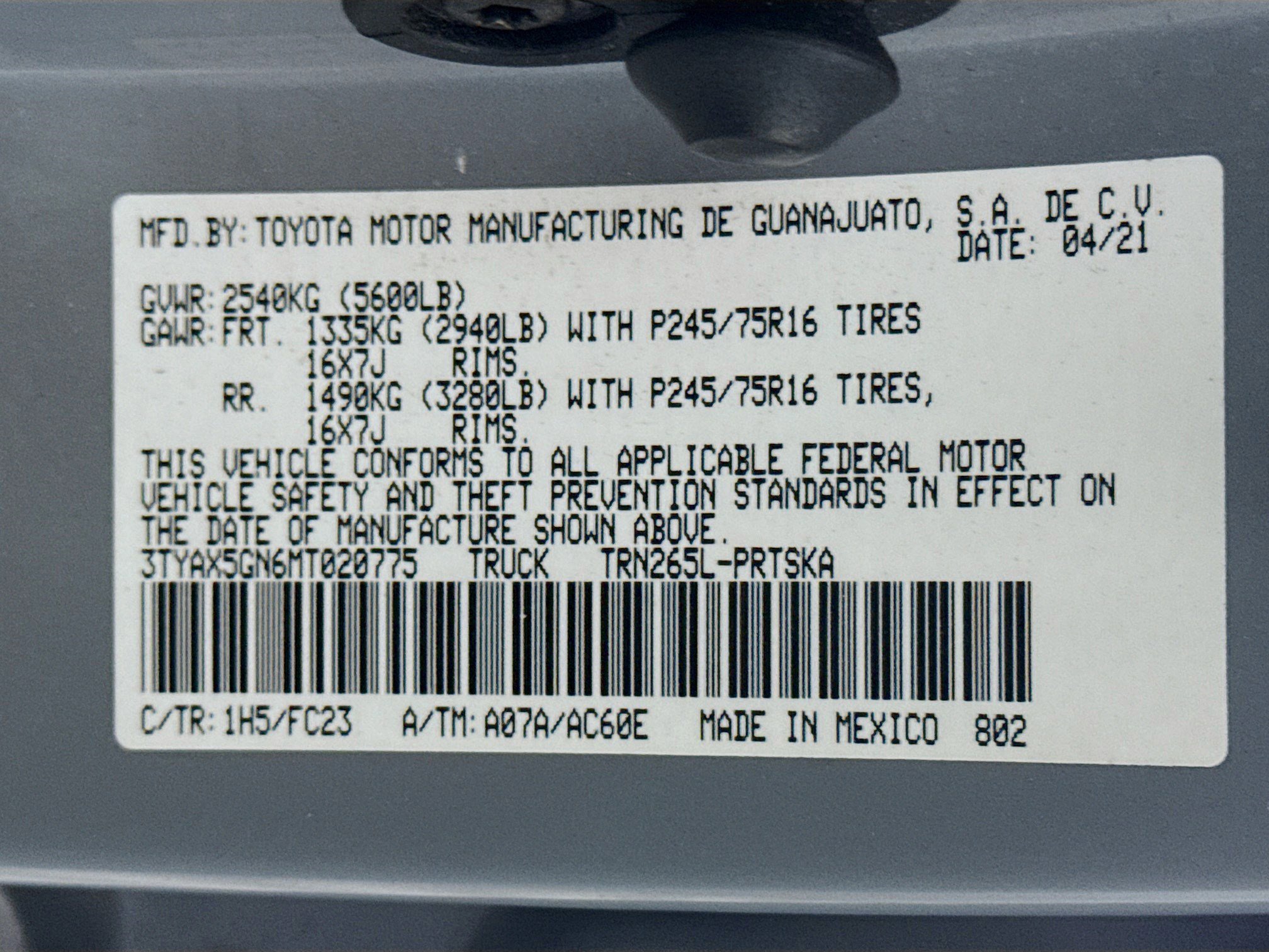 Used 2021 Toyota Tacoma SR5 image 39