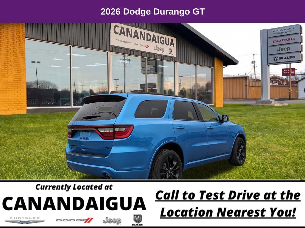 New 2026 Dodge Durango GT w/ Blacktop Package AWD/4WD image 8