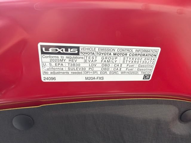 Used 2025 Lexus UX 300h FWD w/ Accessory Package (Z2) image 13