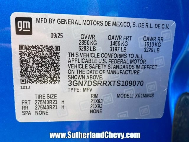 Used 2026 Chevrolet Equinox EV RS w/ Convenience Package II AWD/4WD image 49