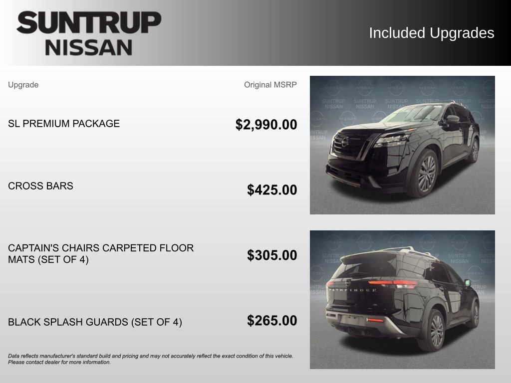Used 2025 Nissan Pathfinder SL w/ SL Premium Package FWD image 2