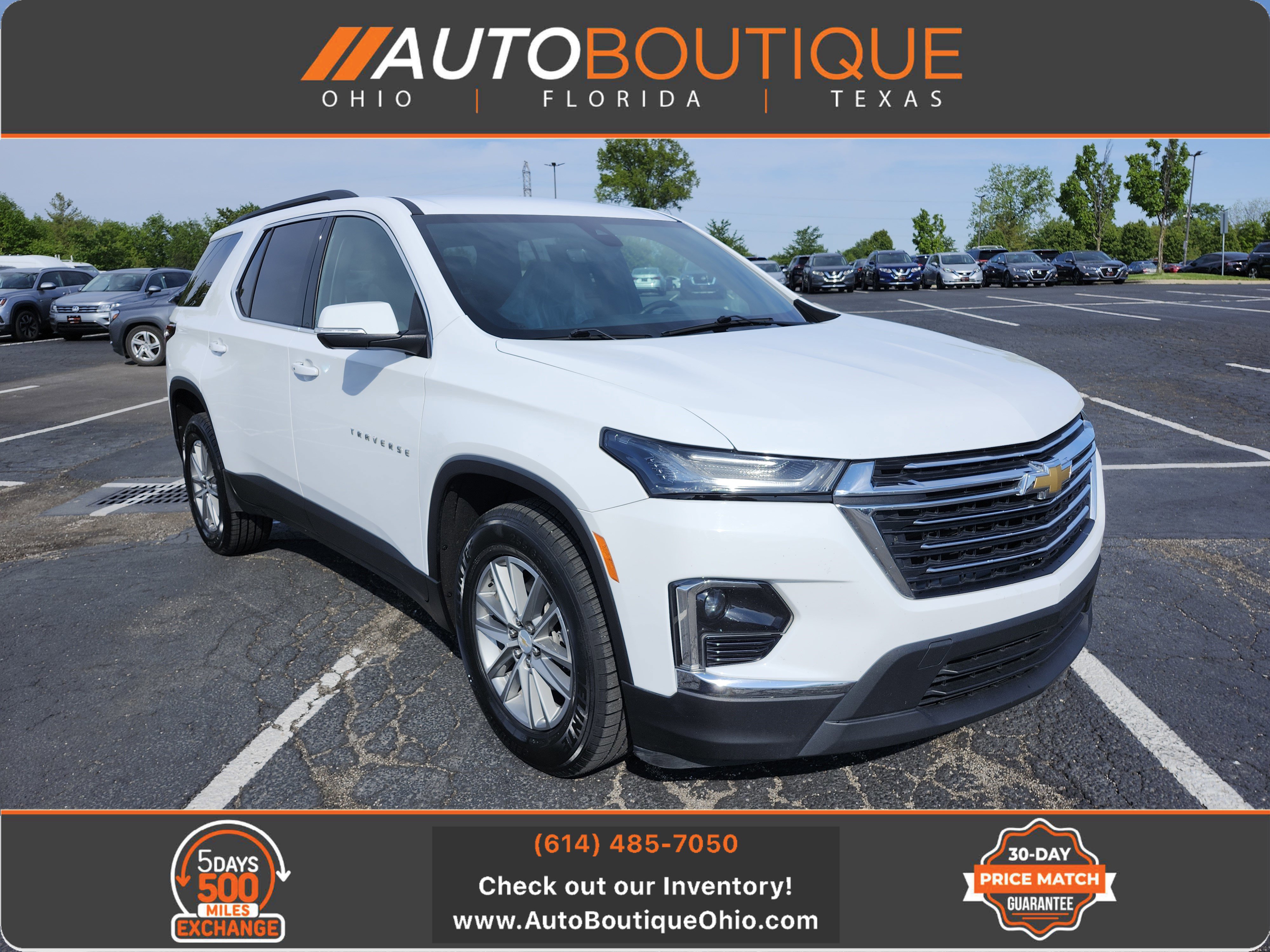 Used 2023 Chevrolet Traverse LT w/ Rear Camera Mirror Package