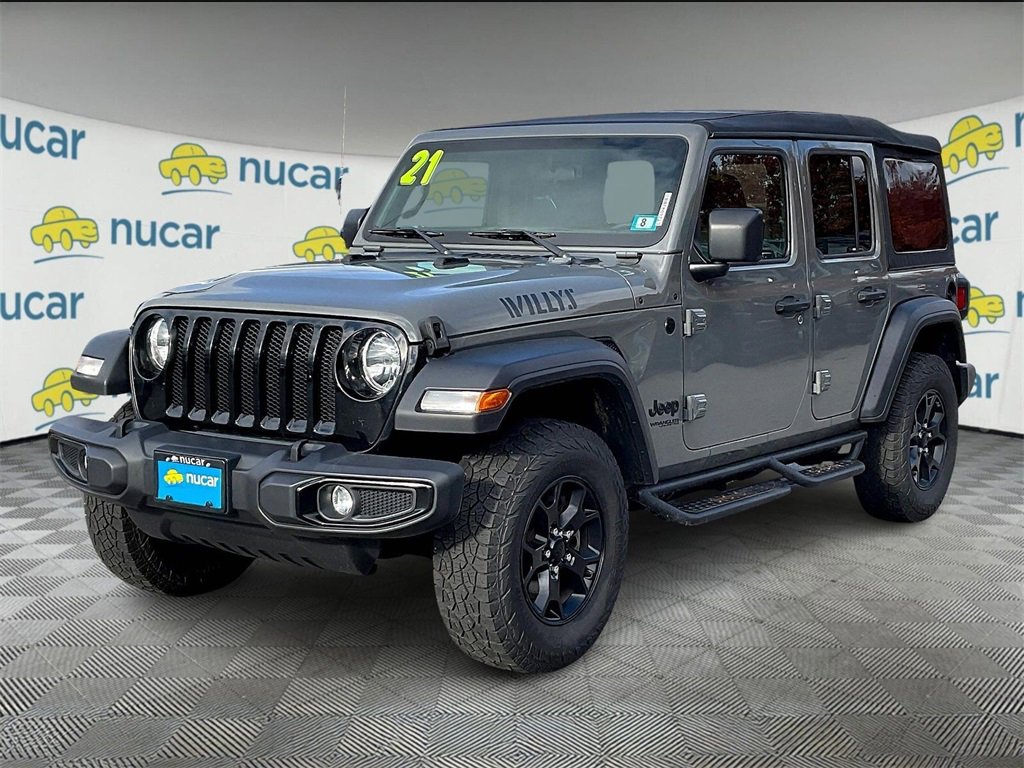Used 2021 Jeep Wrangler Unlimited Sport image 3