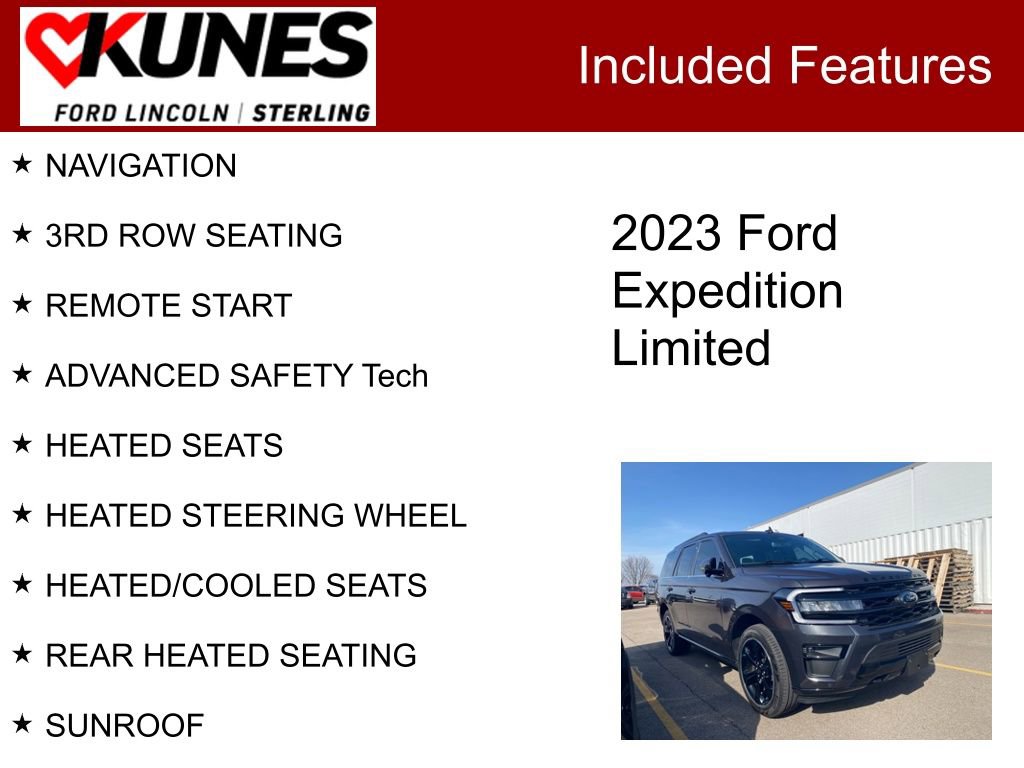 Used 2023 Ford Expedition Limited image 2