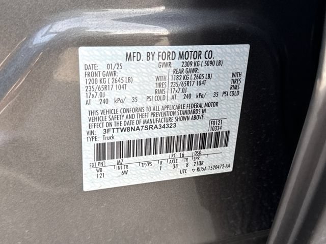 Used 2025 Ford Maverick Tremor AWD/4WD image 22