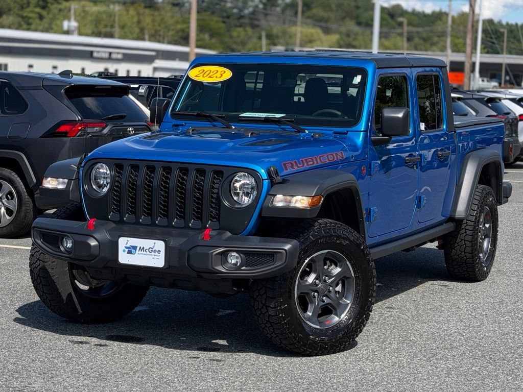 Used 2023 Jeep Gladiator Rubicon w/ Cold Weather Group AWD/4WD image 1