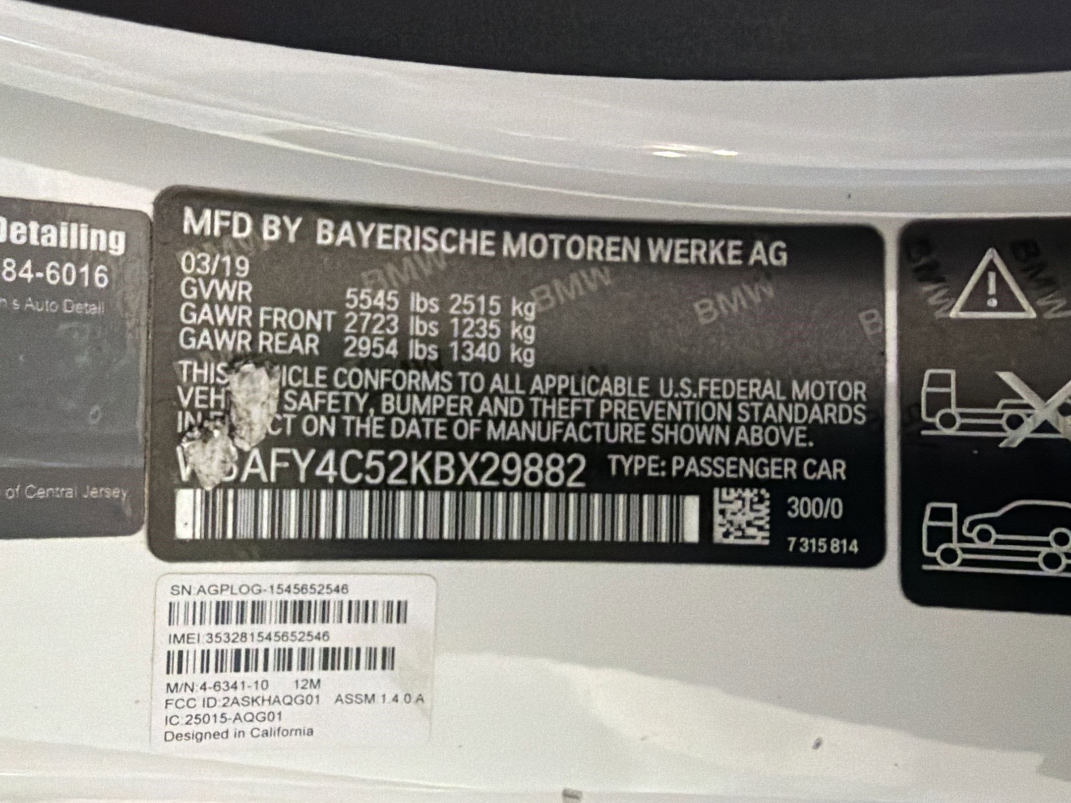Used 2019 BMW M850i xDrive Convertible w/ Driver Assistance Package AWD/4WD image 10
