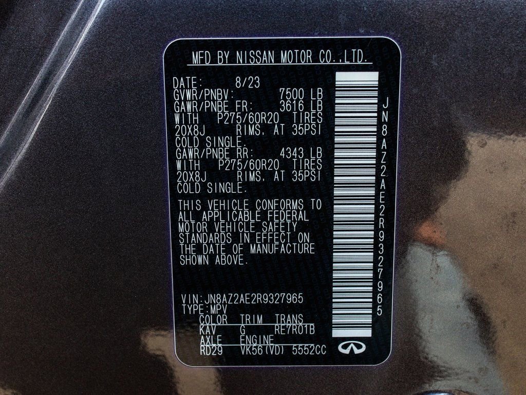 Used 2024 INFINITI QX80 Luxe image 14