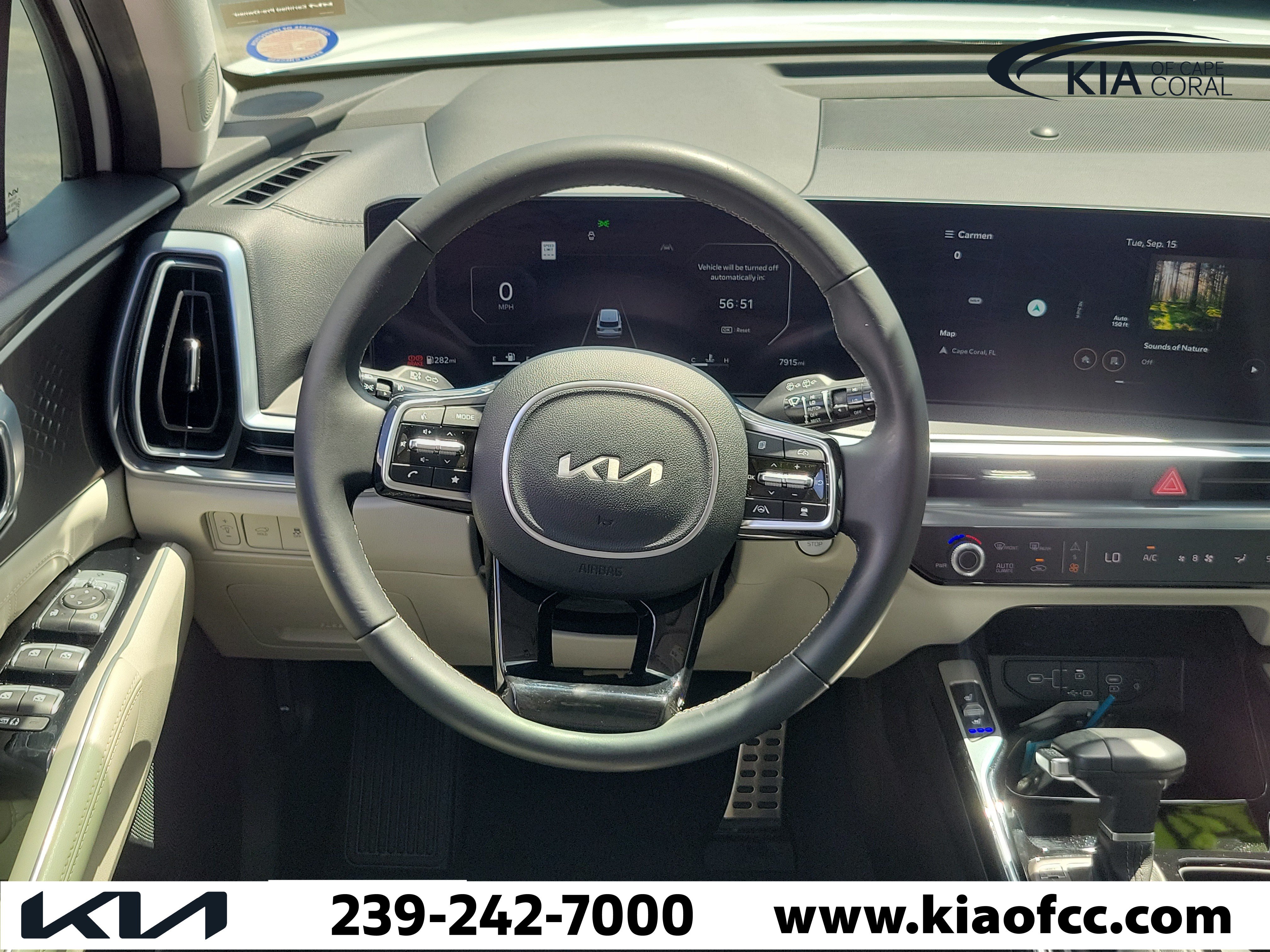 Certified 2024 Kia Sorento SX FWD image 17