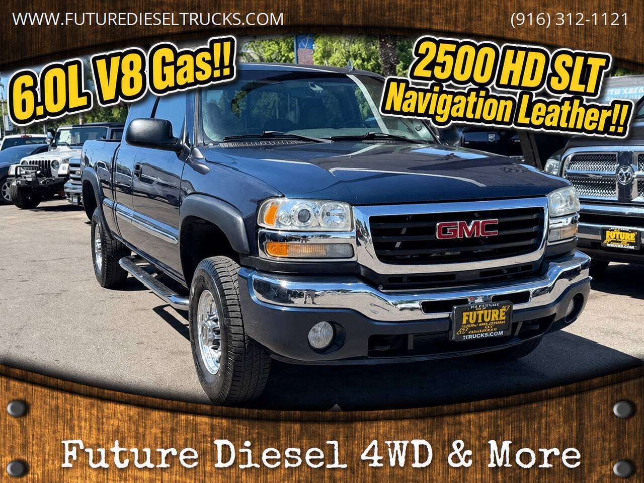 Used 2006 GMC Sierra 2500 SLT w/ Onstar Plus Package AWD/4WD image 1
