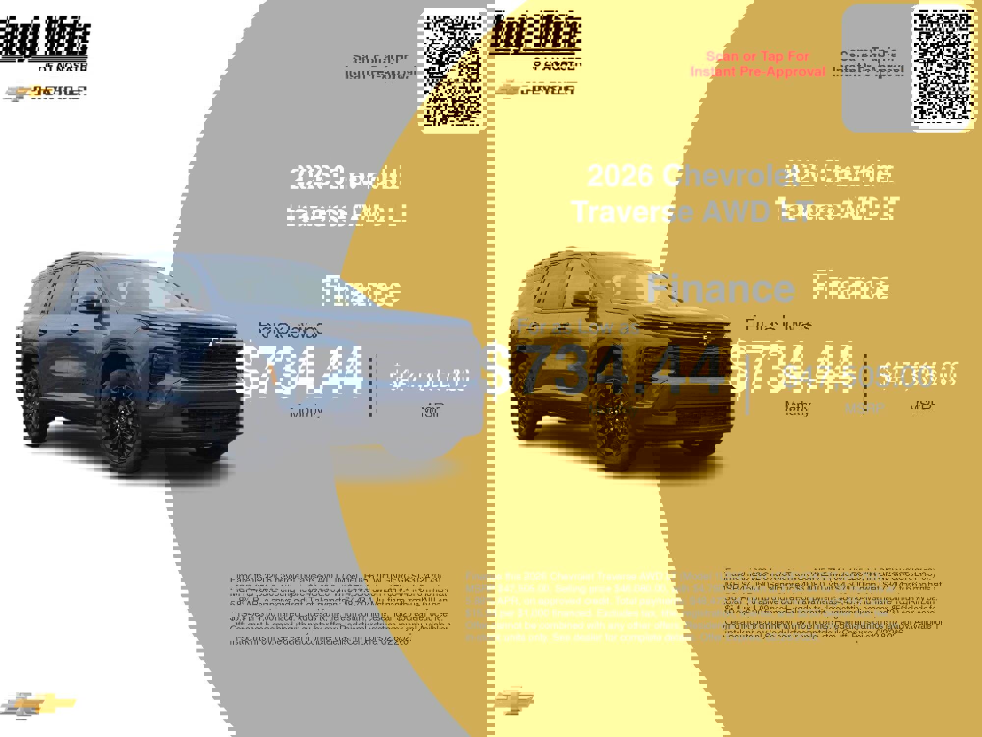 New 2026 Chevrolet Traverse LT w/ Midnight/Sport Edition image 6