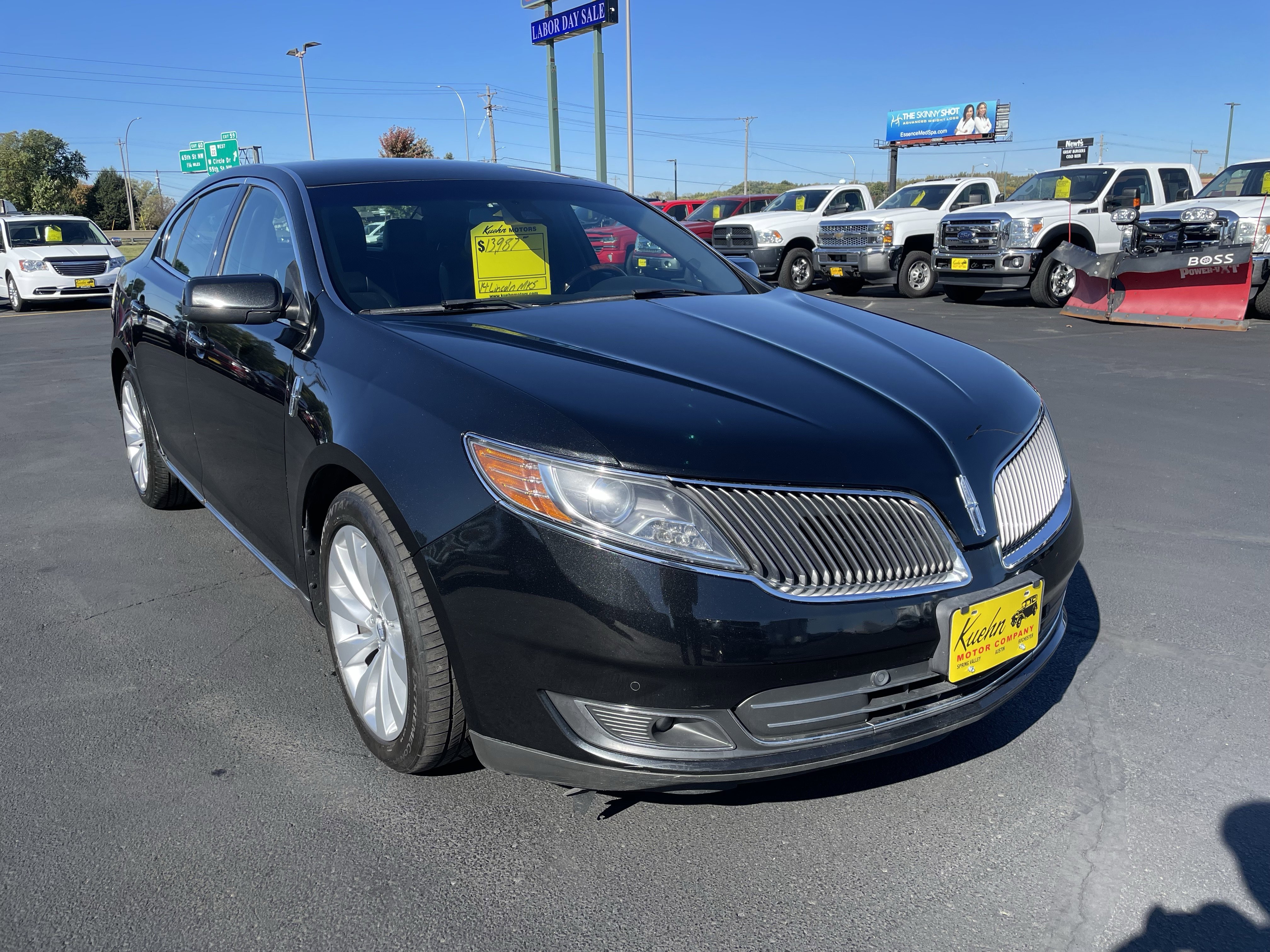Used 2014 Lincoln MKS AWD w/ Equipment Group 101A image 2