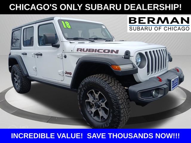 Used 2018 Jeep Wrangler Unlimited Rubicon w/ Safety Group image 2
