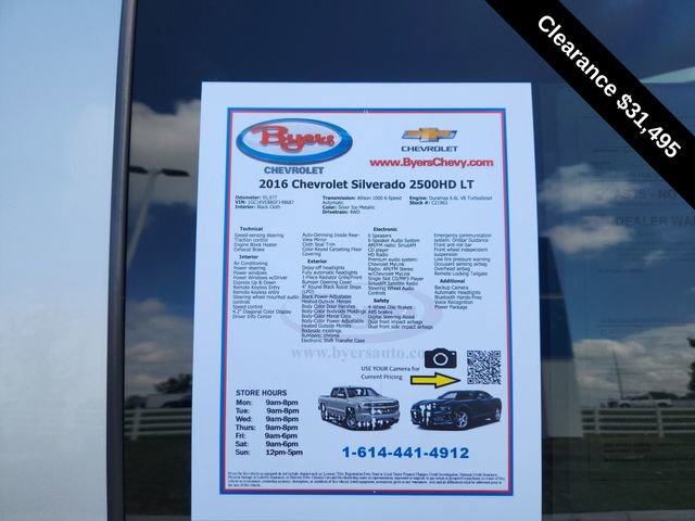 Used 2016 Chevrolet Silverado 2500 LT image 11