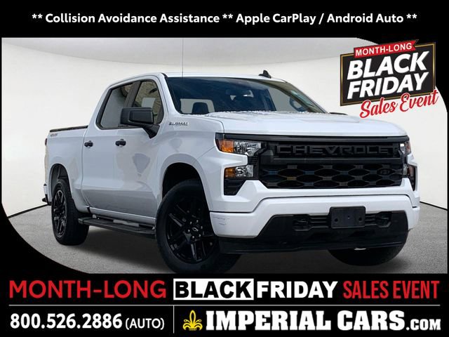 Used 2024 Chevrolet Silverado 1500 Custom w/ LPO, Dark Essentials Package