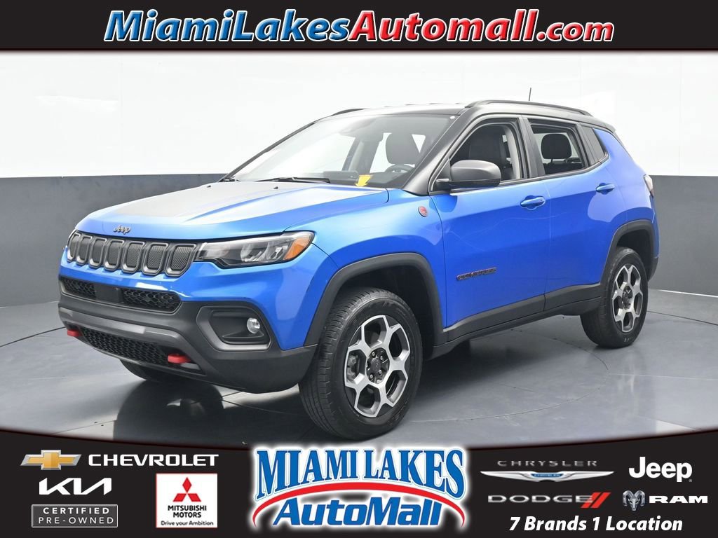 Used 2022 Jeep Compass Trailhawk image 1