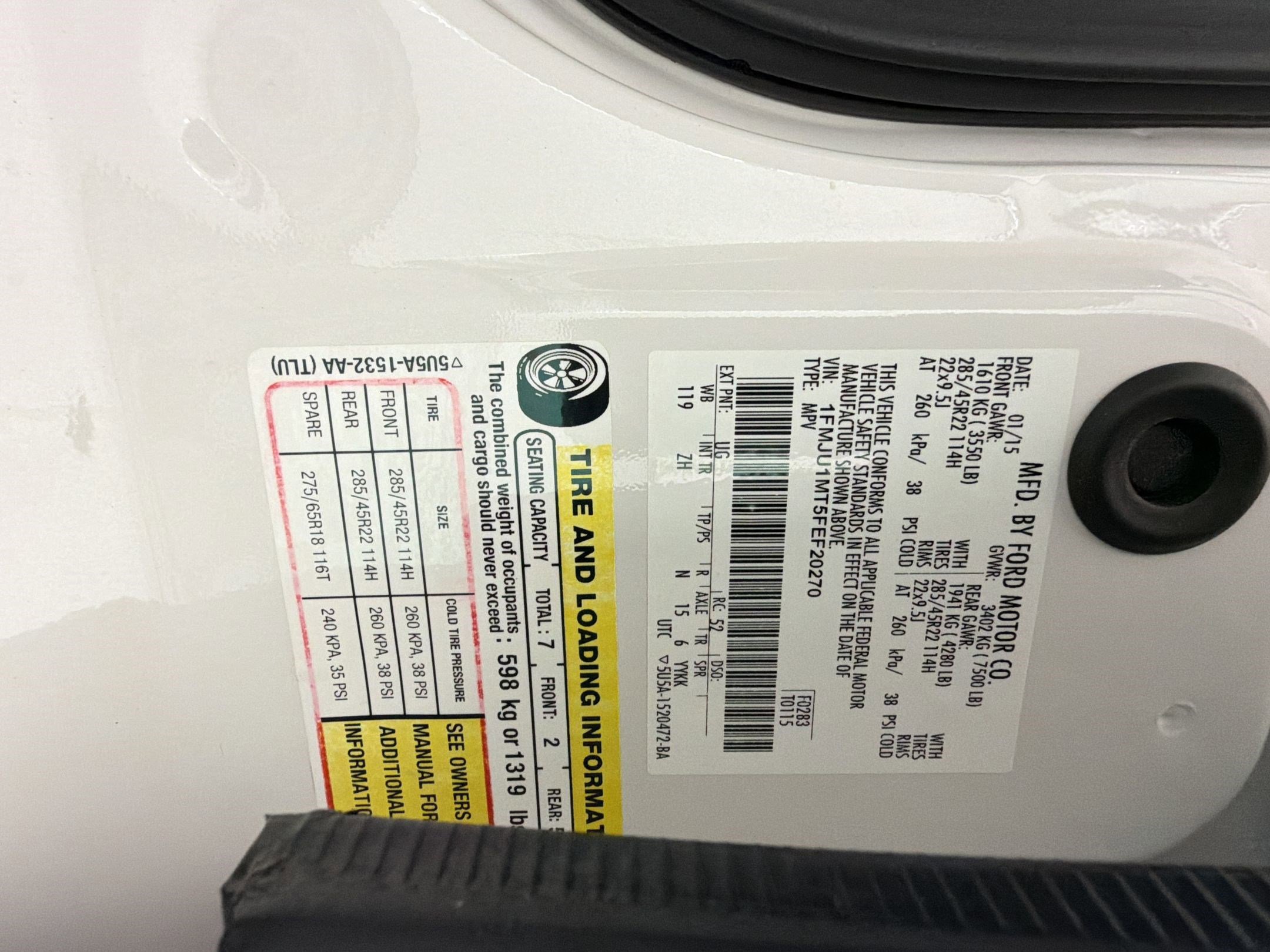 Used 2015 Ford Expedition Platinum image 20