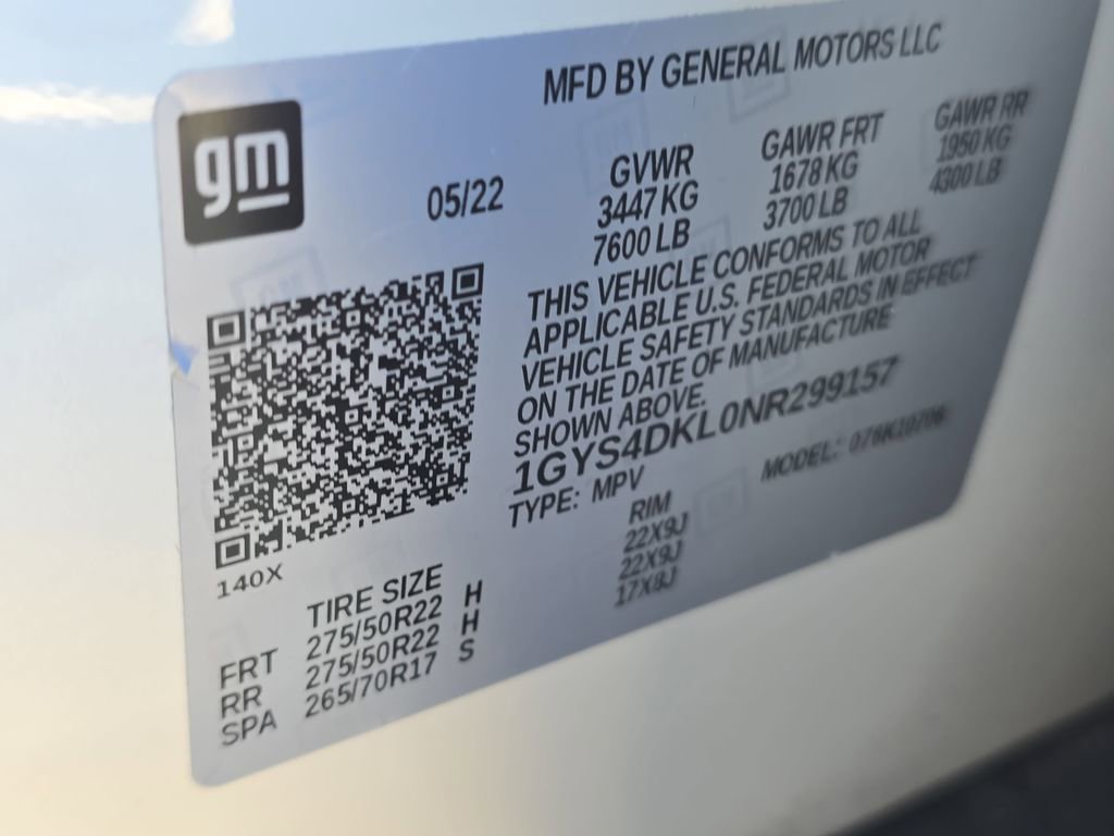 Used 2022 Cadillac Escalade Premium Luxury Platinum AWD/4WD image 36