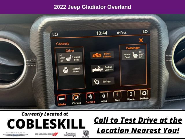 Used 2022 Jeep Gladiator Overland w/ Popular Equipment Package AWD/4WD image 24