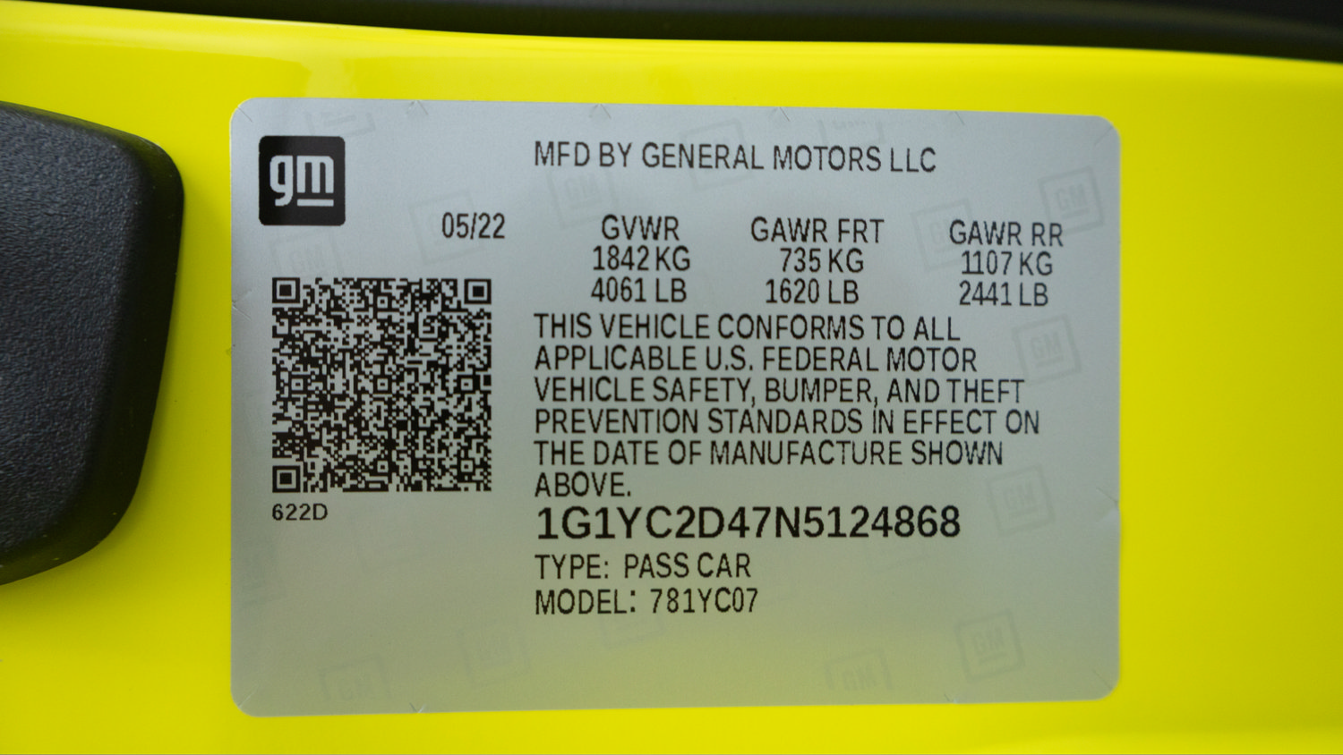 Used 2022 Chevrolet Corvette Stingray Premium Cpe w/ Z51 Performance Package RWD image 28