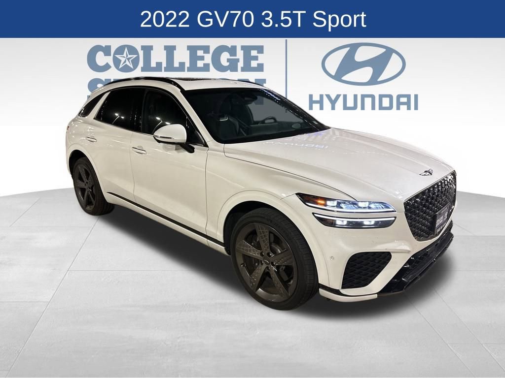 Used 2022 Genesis GV70 3.5T Sport w/ Sport Prestige Package