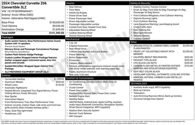 Used 2024 Chevrolet Corvette Z06 video 2