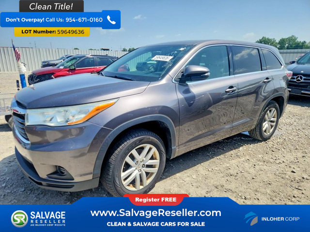 Used 2014 Toyota Highlander LE