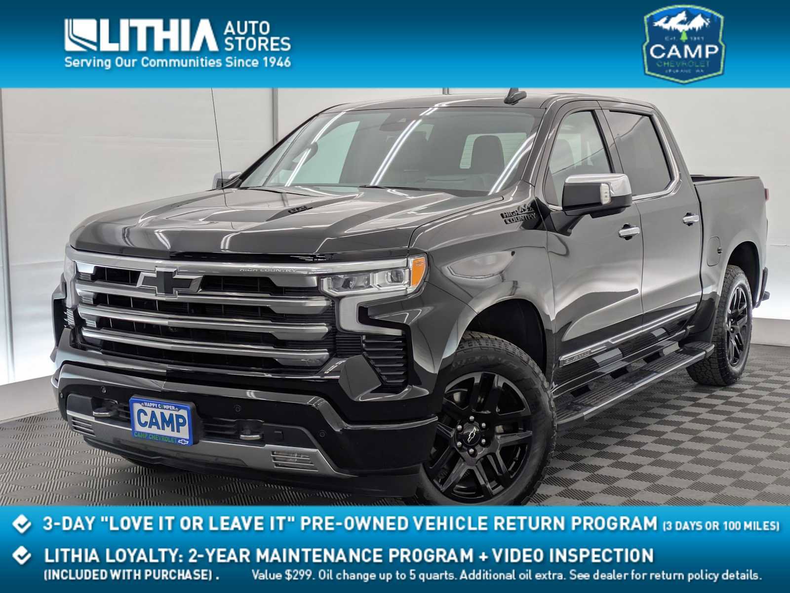 Used 2024 Chevrolet Silverado 1500 High Country w/ Technology Package AWD/4WD video 1