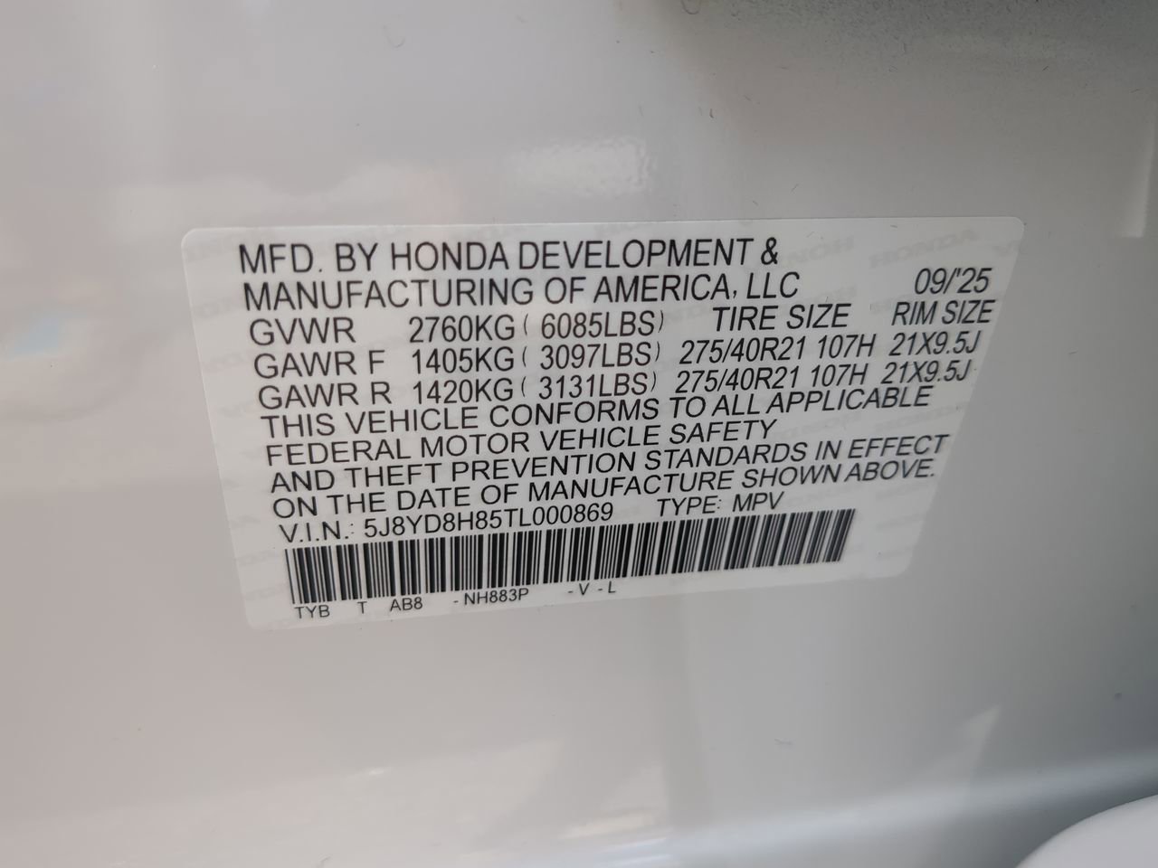 Used 2026 Acura MDX Type S AWD/4WD image 29