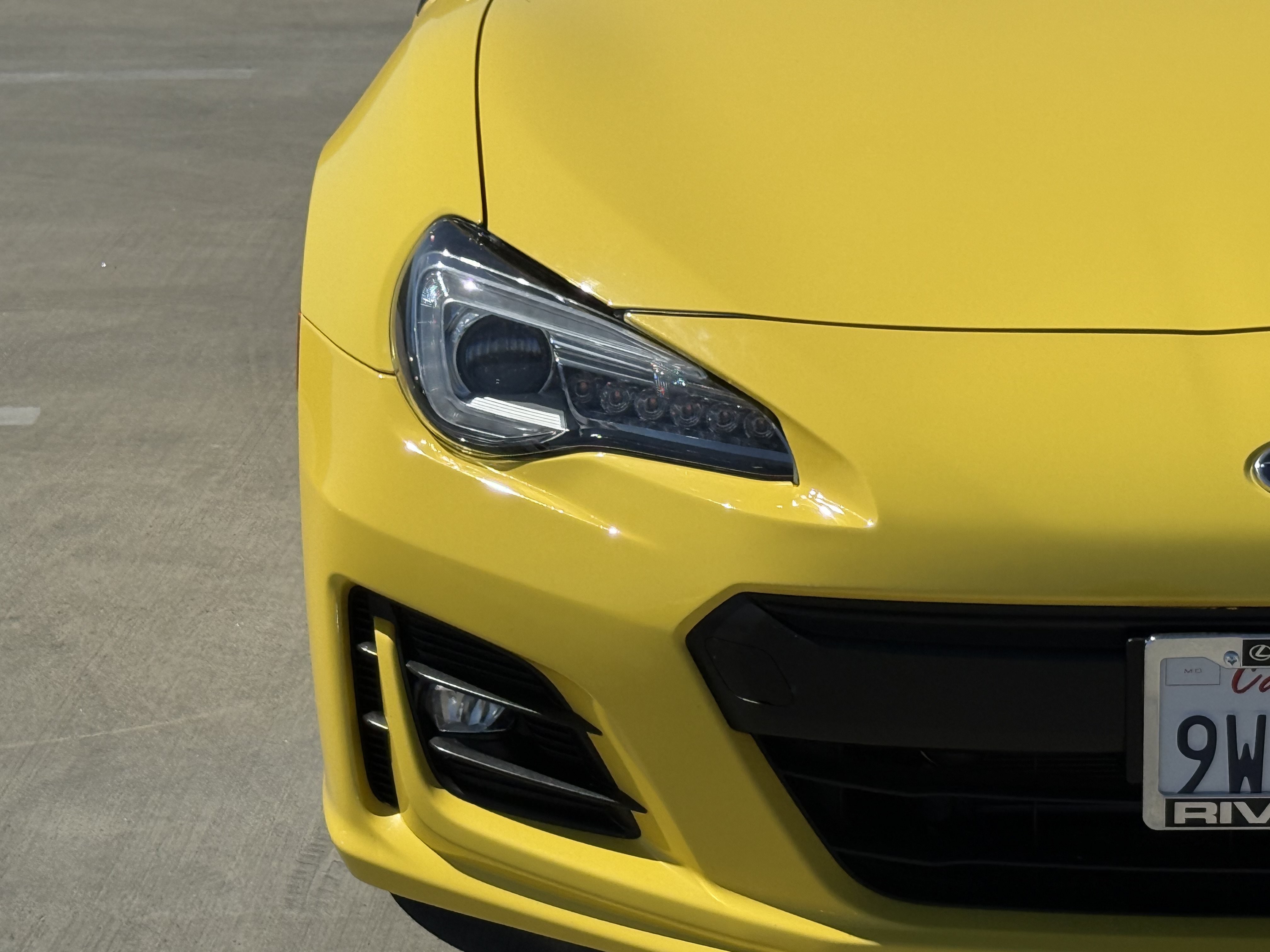 Used 2017 Subaru BRZ Series.Yellow RWD image 7
