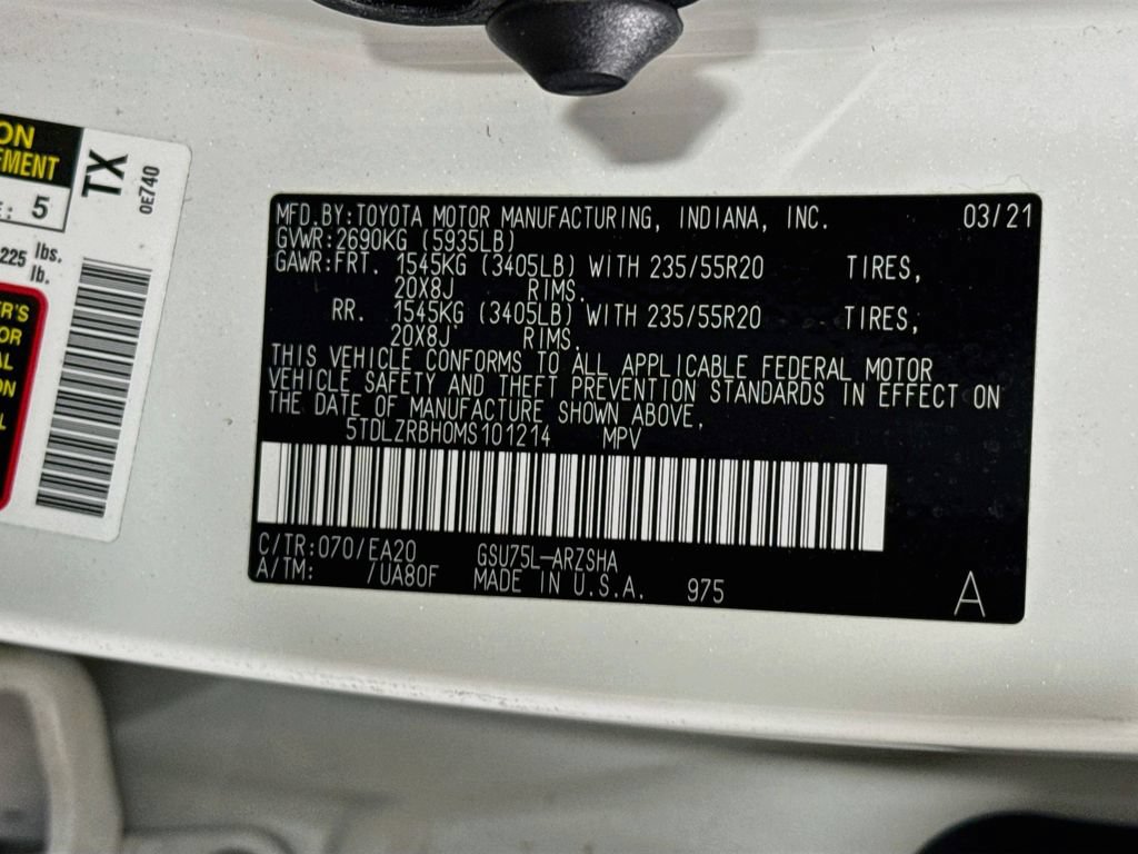 Certified 2021 Toyota Highlander XSE AWD/4WD image 39