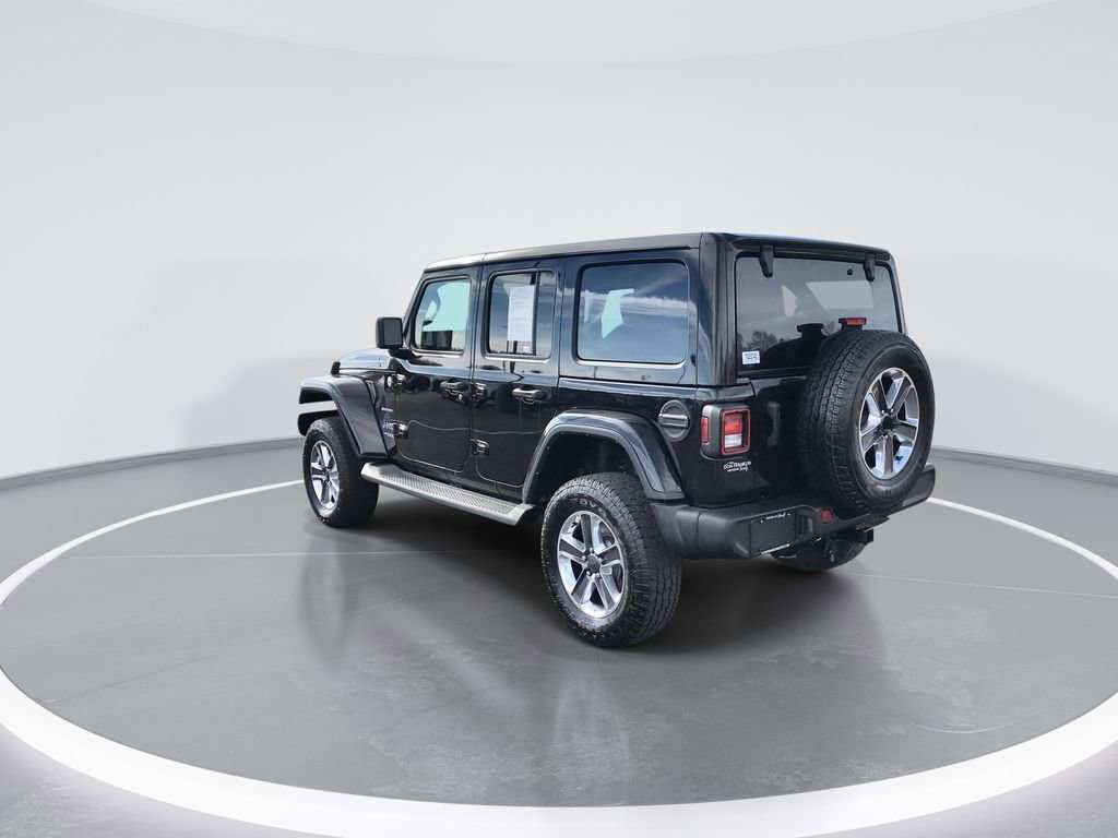 Used 2021 Jeep Wrangler Unlimited Sahara w/ Uconnect 4C Nav & Sound Group AWD/4WD image 6