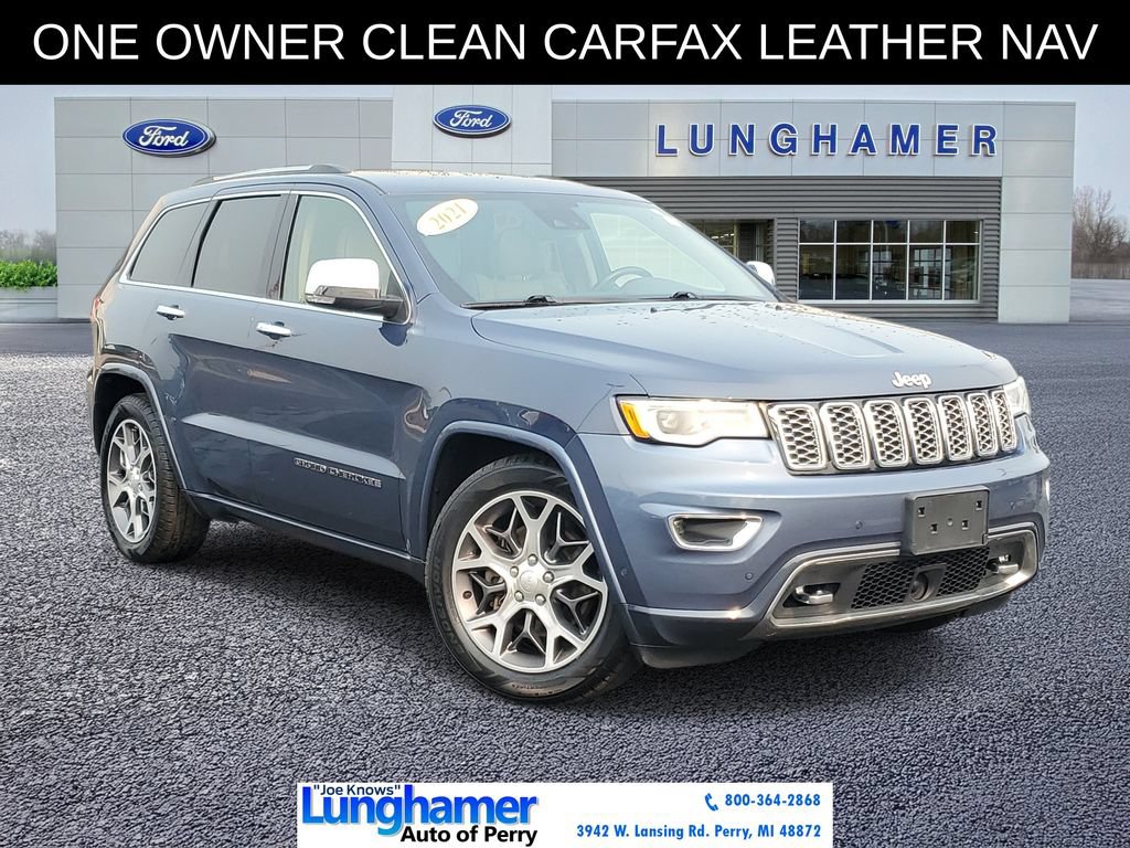 Used 2021 Jeep Grand Cherokee Overland AWD/4WD image 1